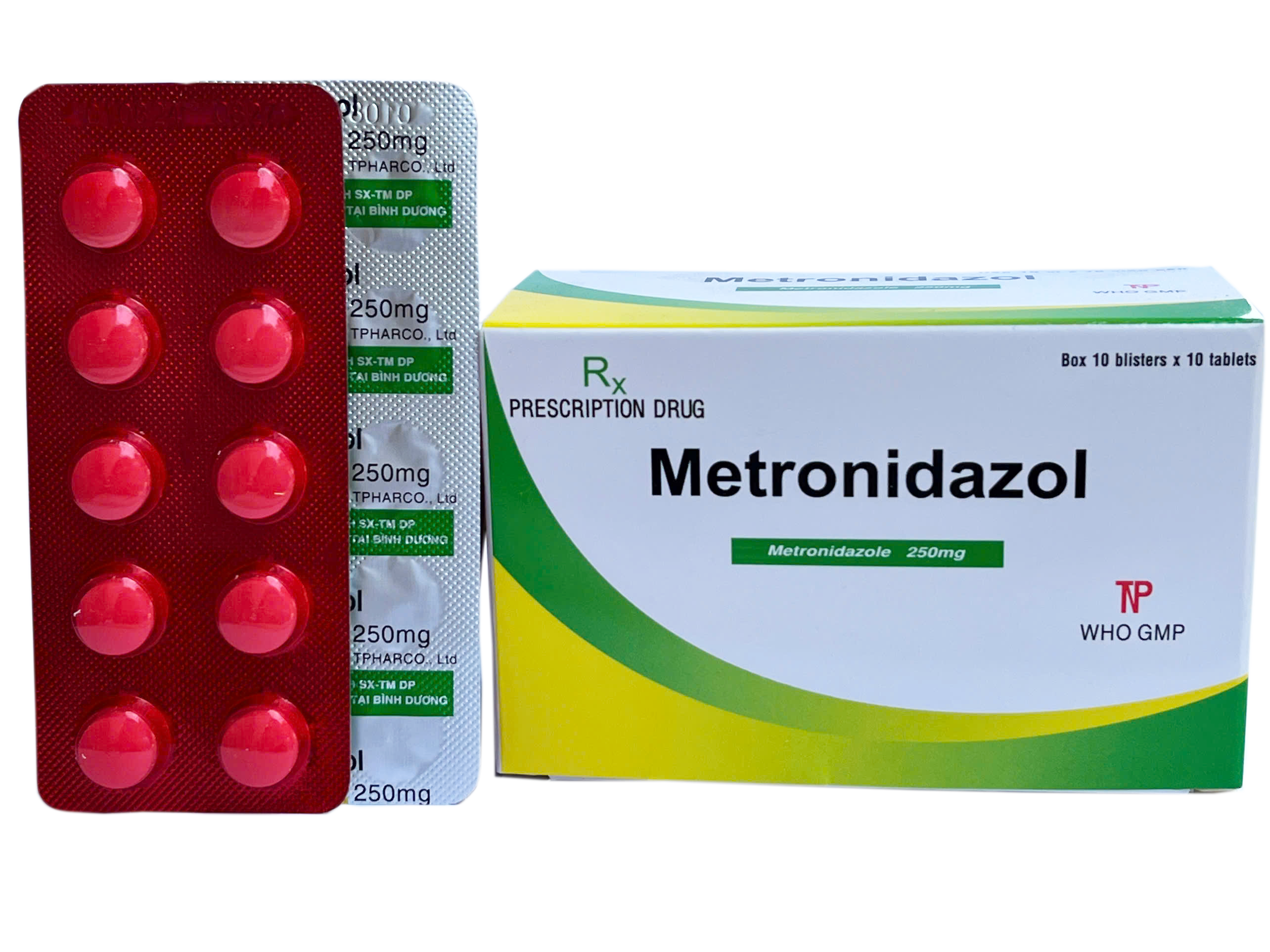 Metronidazol 250mg Thành Nam (H/100v)